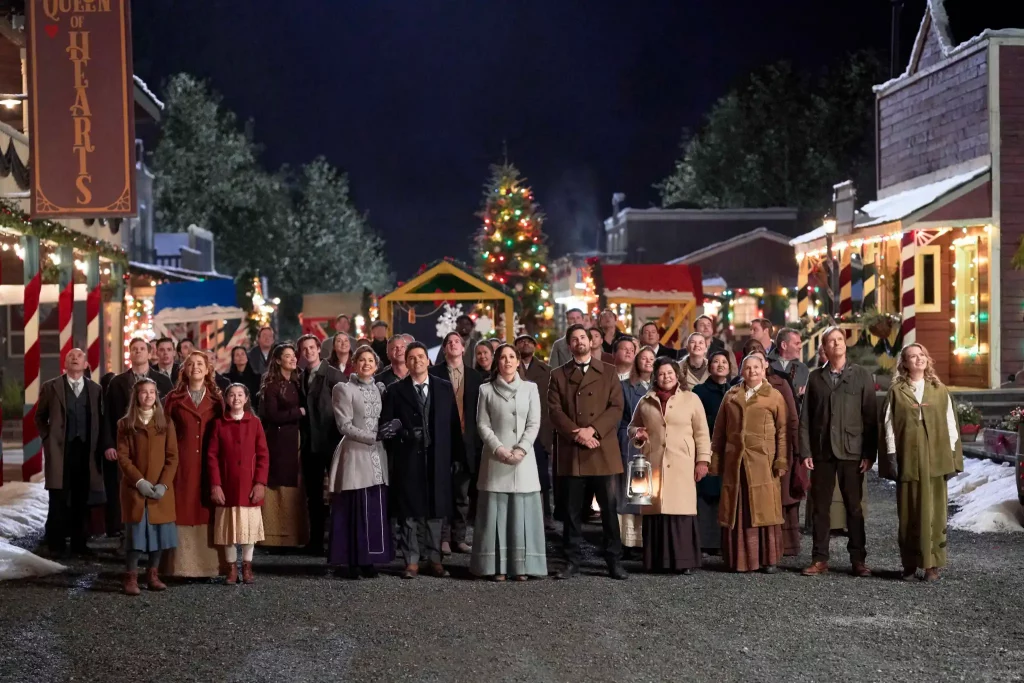 Hope Valley resident at the Christmas Festival