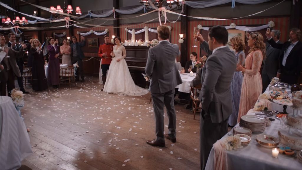 weddings in When Calls The Heart Elizabeth Thatcher Jack Thornton