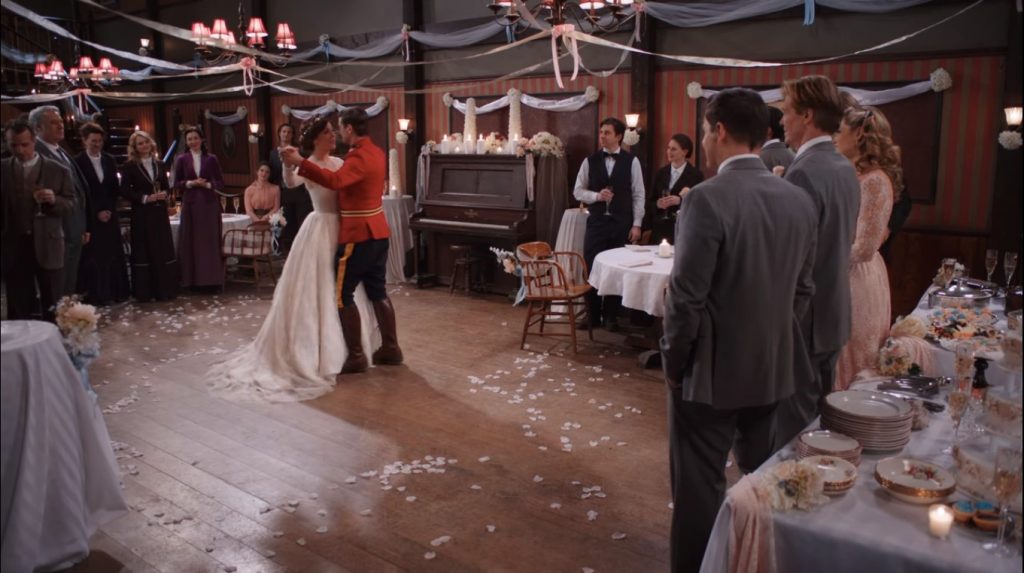 weddings in When Calls The Heart Elizabeth Thatcher Jack Thornton