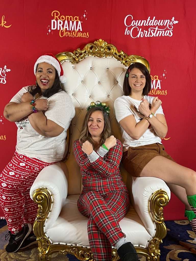 RomaDrama Christmas Grown up brunch with santa