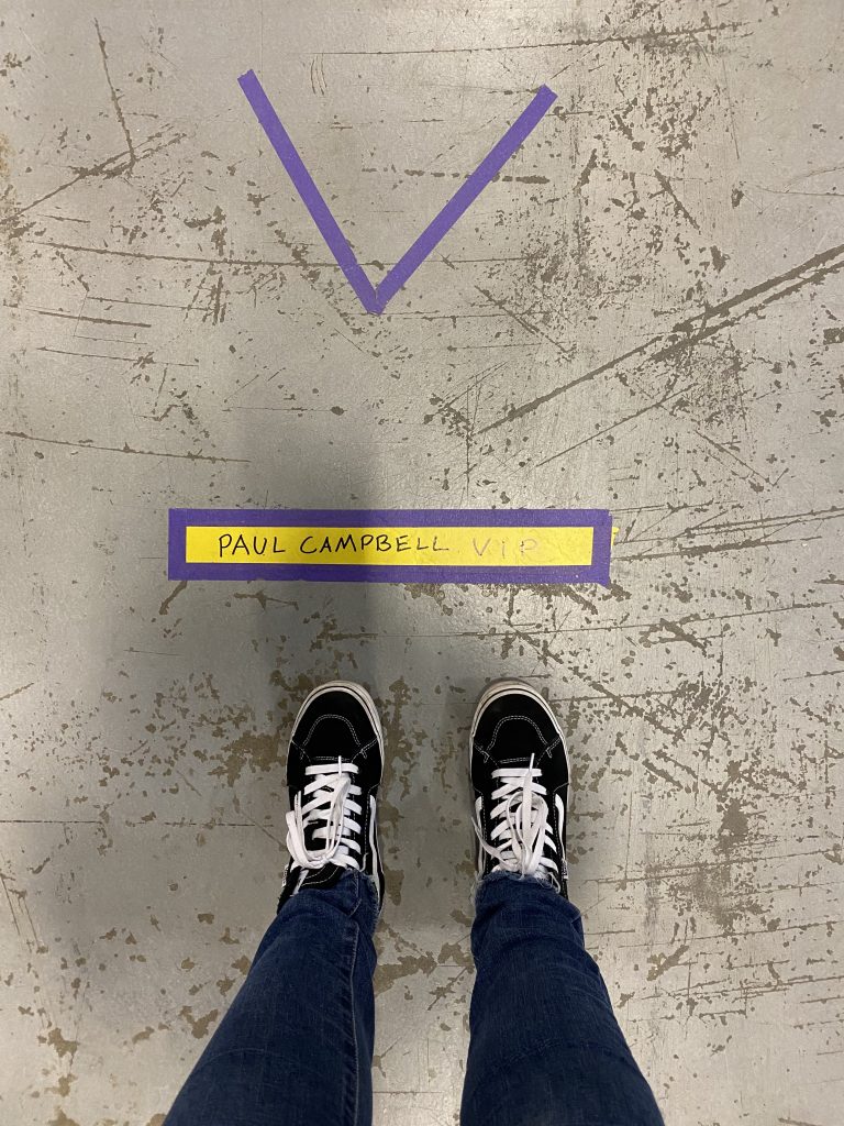 Paul Campbell line at Christmas Con 2022