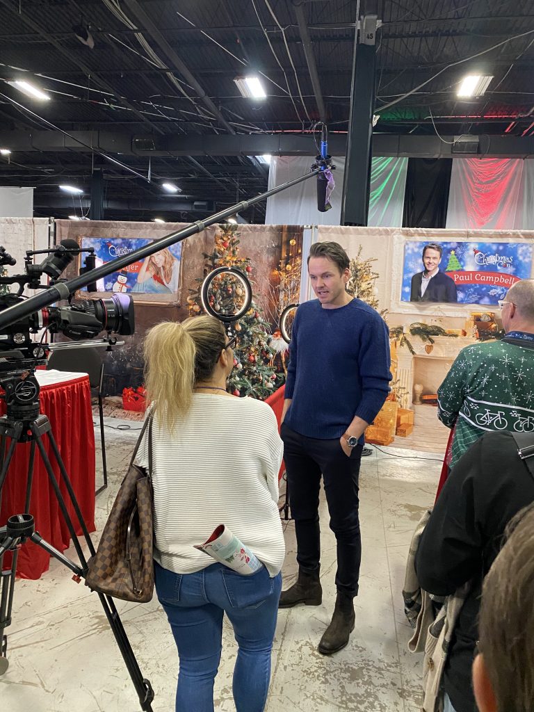 Paul Campbell and media Christmas Con 2022