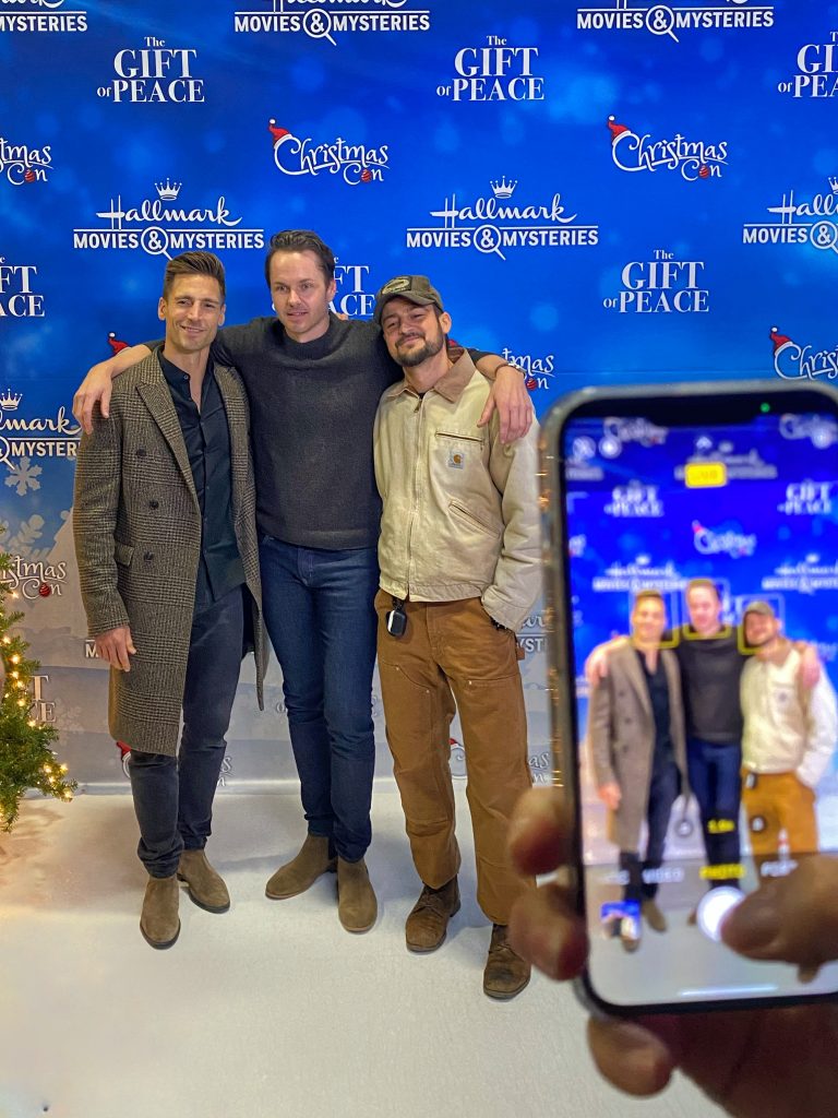 Andrew Walker Paul Campbell Tyler Hynes Gift of Peace Premiere
