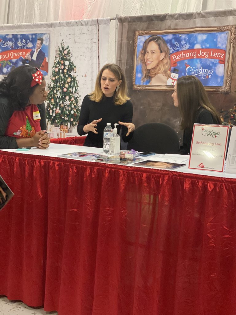Bethany Joy Lenz at Christmas Con 2022