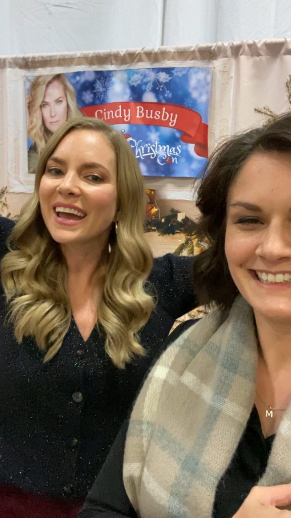 Cindy Busby and I